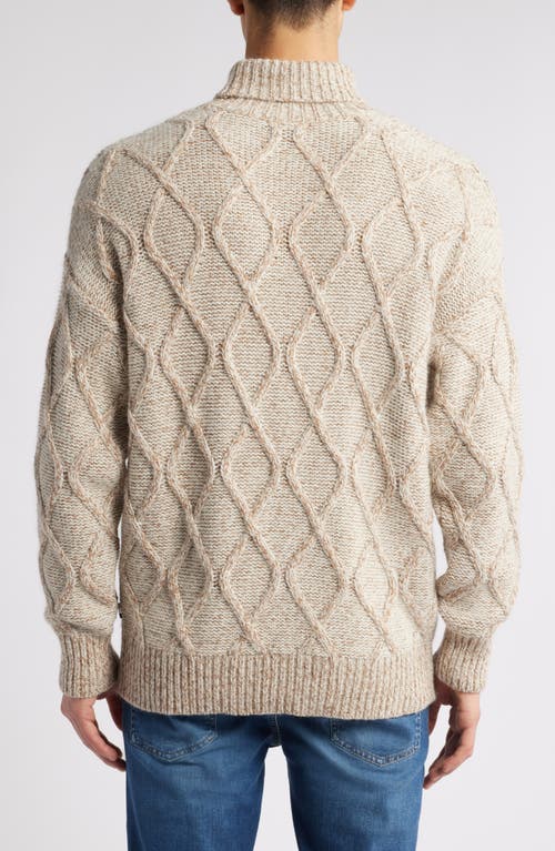 Hugo Boss Boss Estupendo Diamond Stitch Sweater In White