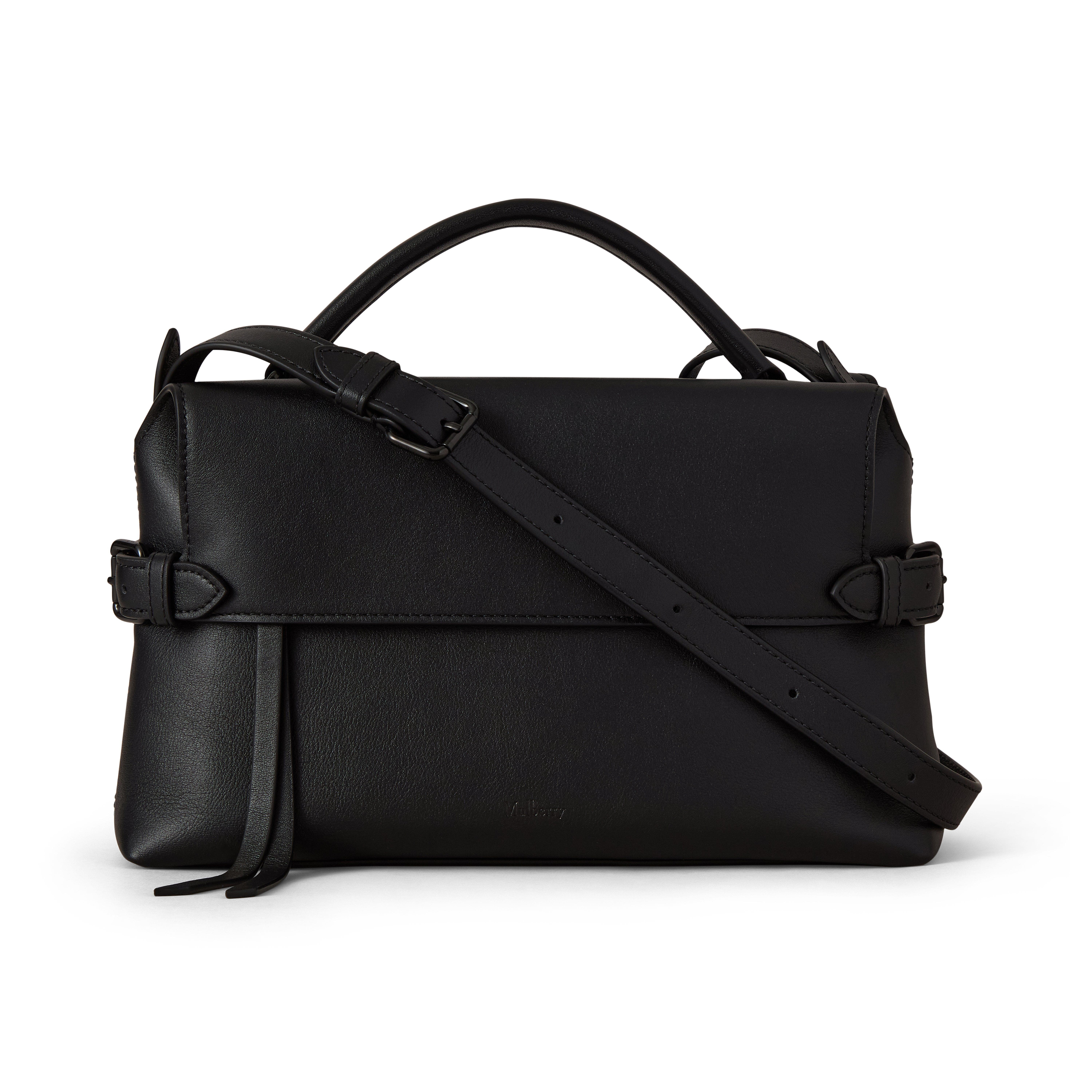 Small Stevie Top Handle, Alternate, color, Black