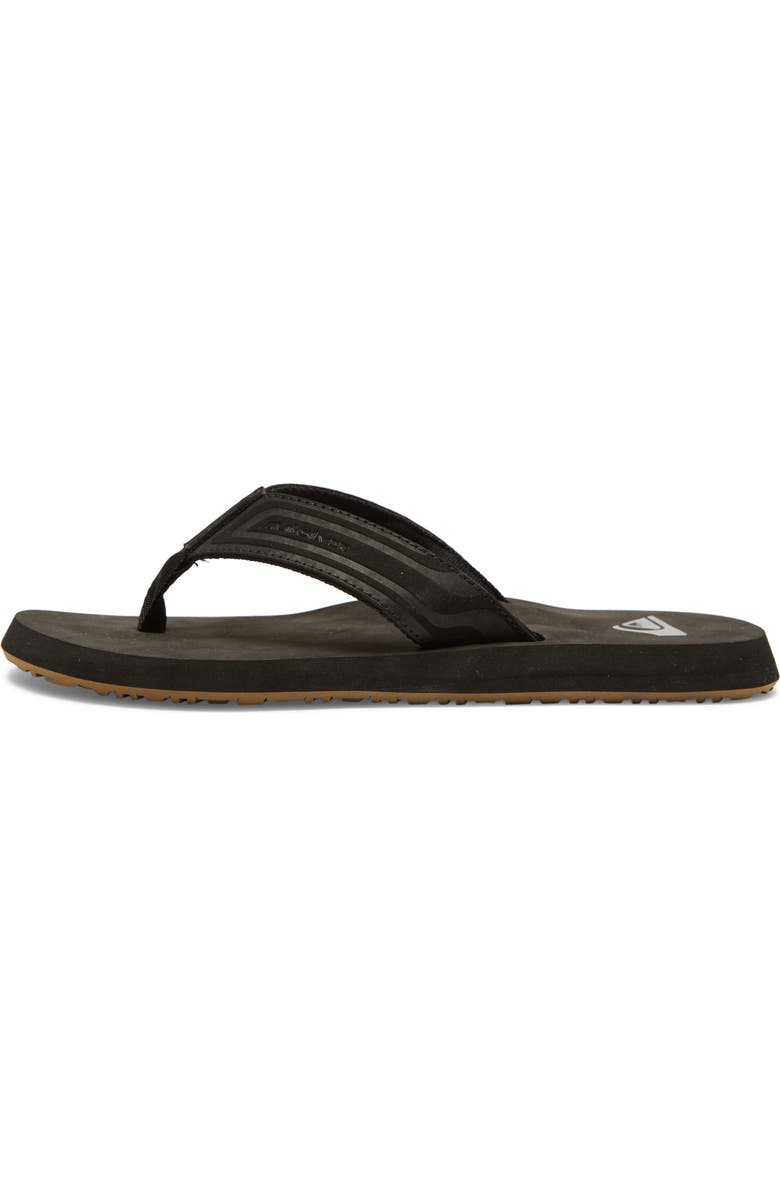 Quiksilver Monkey Wrench Flip Flop, Alternate, color,