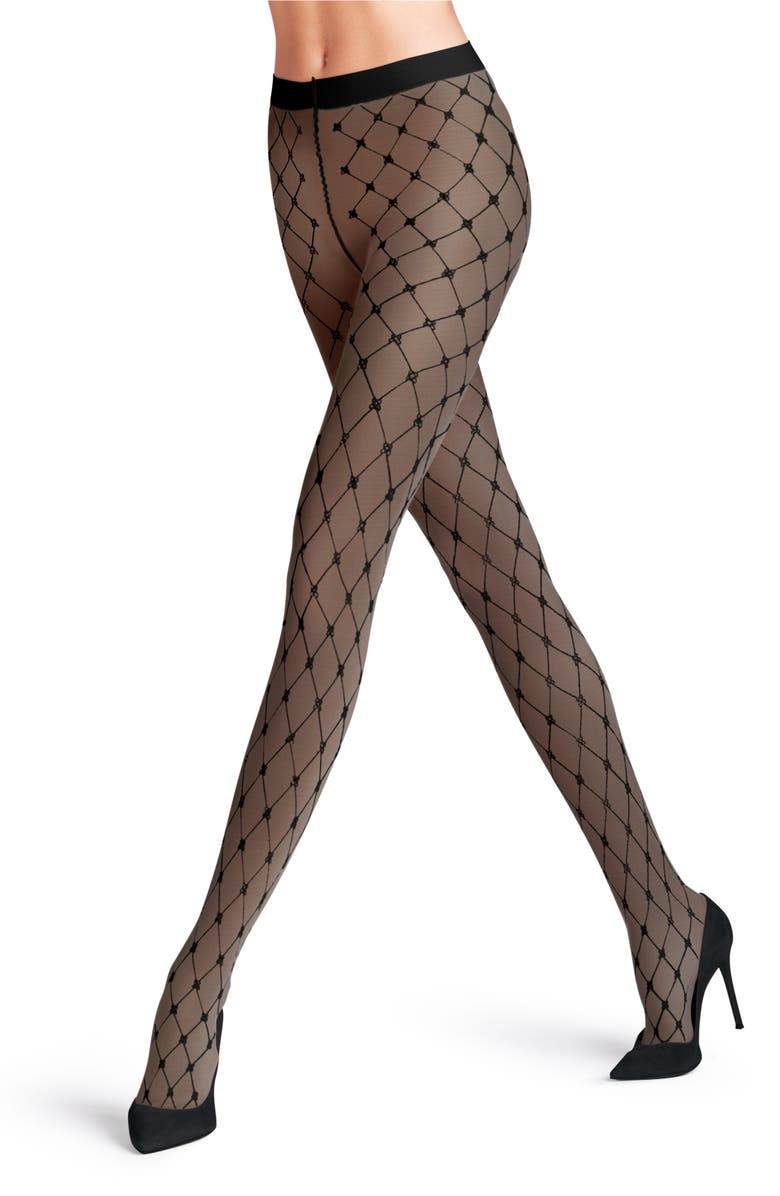 Falke Twisted Story Tights, Alternate, color,