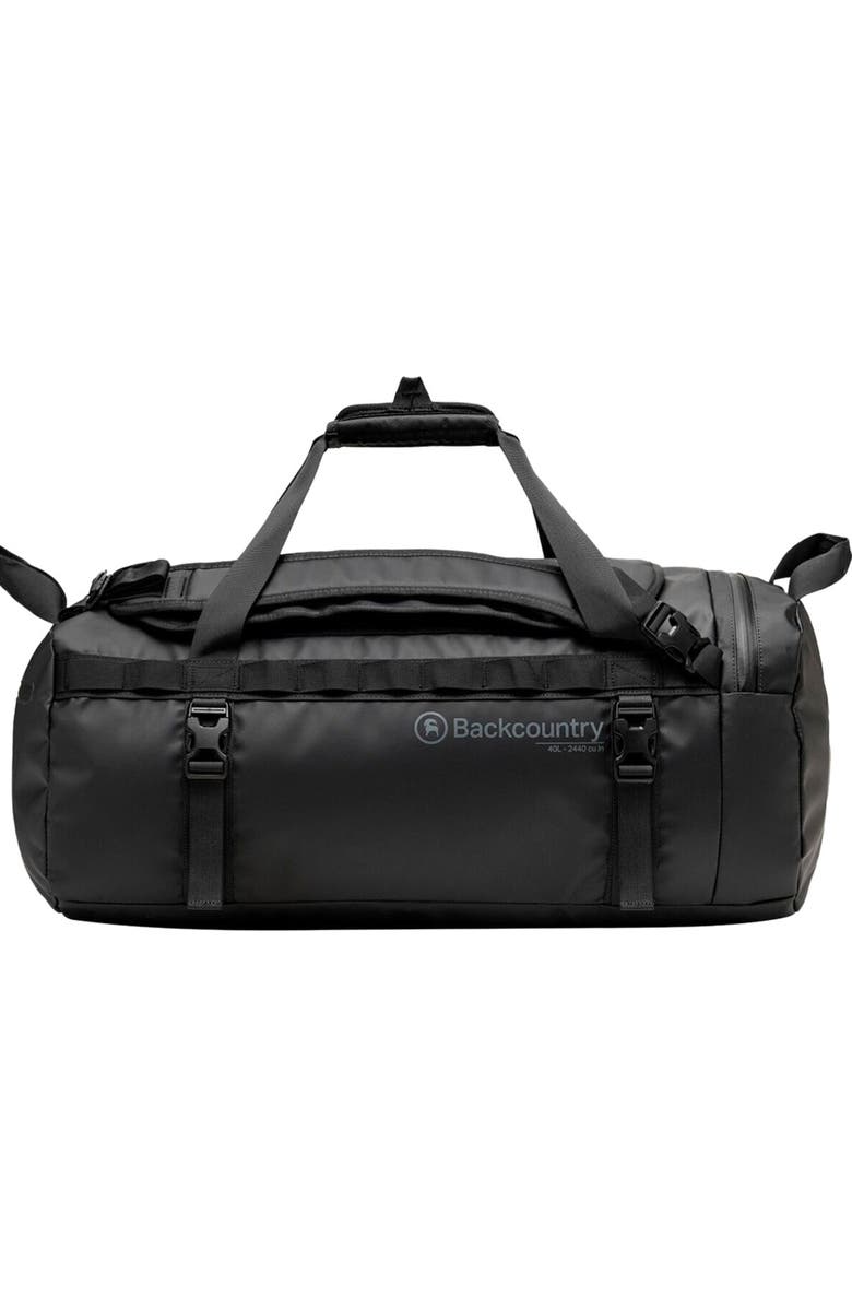 Backcountry All Around 40L Duffel, Main, color, Black