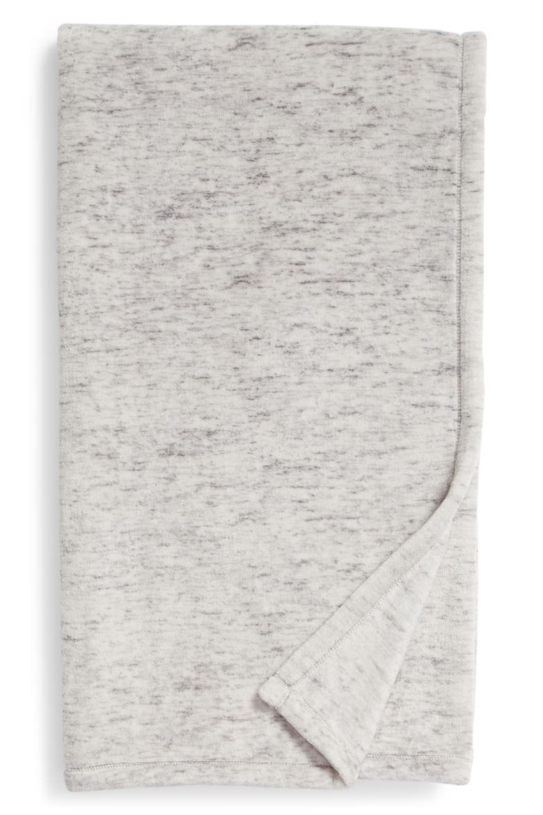 Heathered Throw, Main, color, GREY FROST