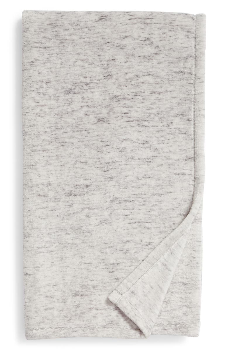 NORDSTROM AT HOME Heathered Throw, Main, color,