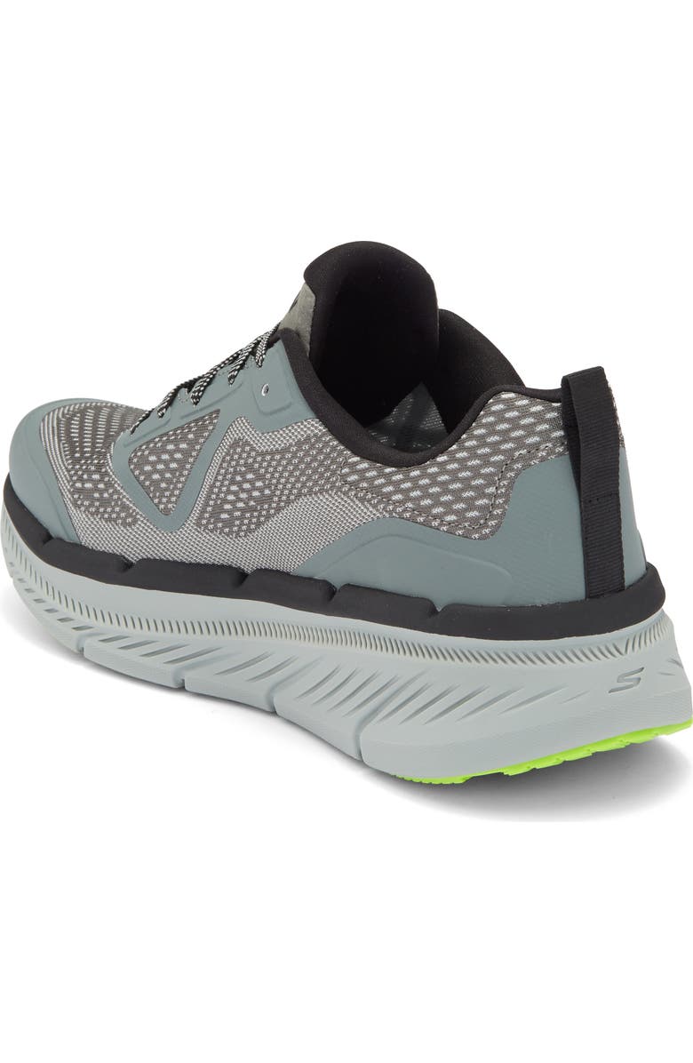 SKECHERS Max Cushioning Premier 2.0 - Vantage Running Shoe, Alternate, color, Grey/ Lime