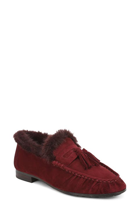 Lana Tassel Suede Loafer