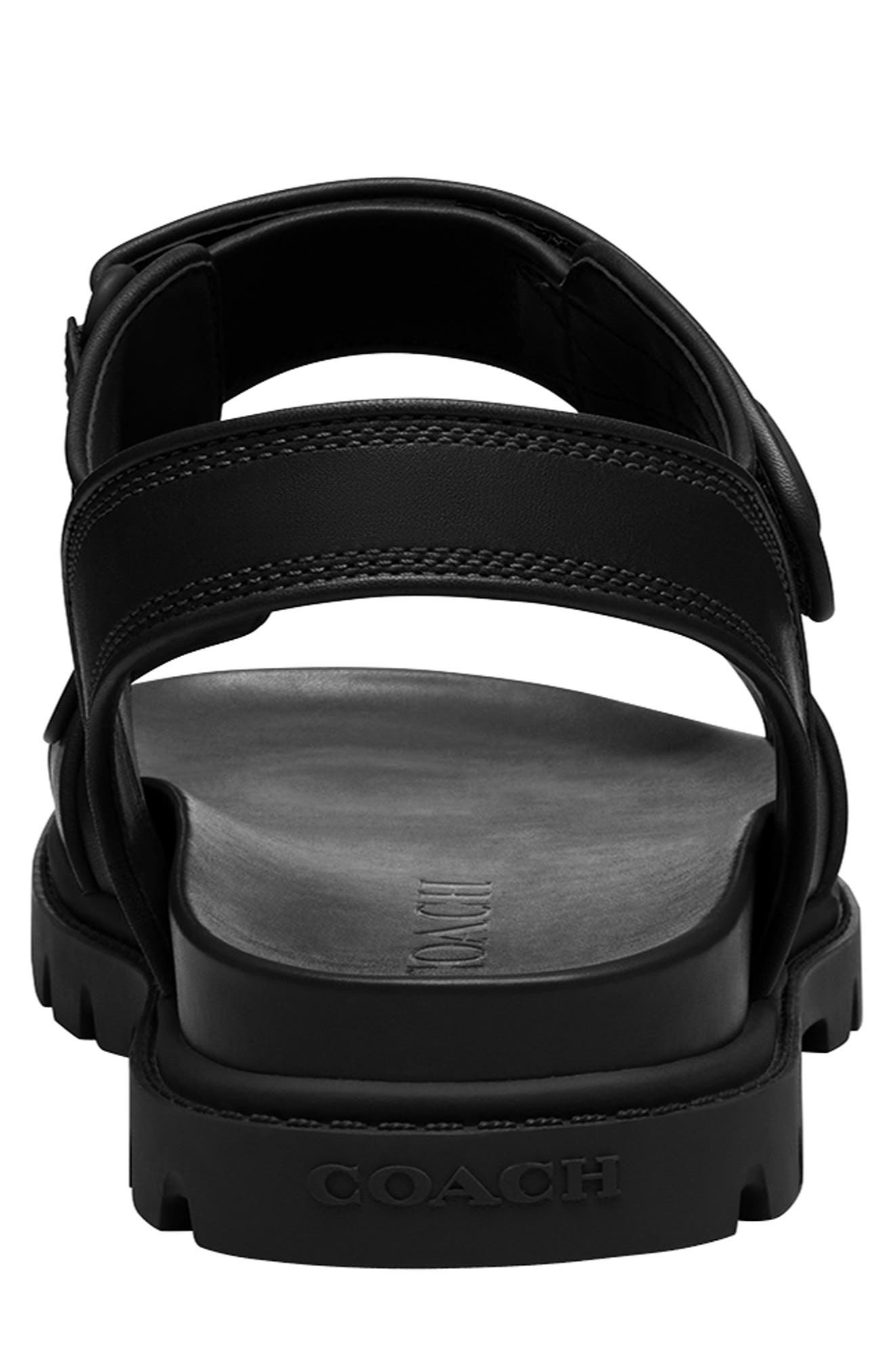 COACH Lug Sole Sandal, Alternate, color, 