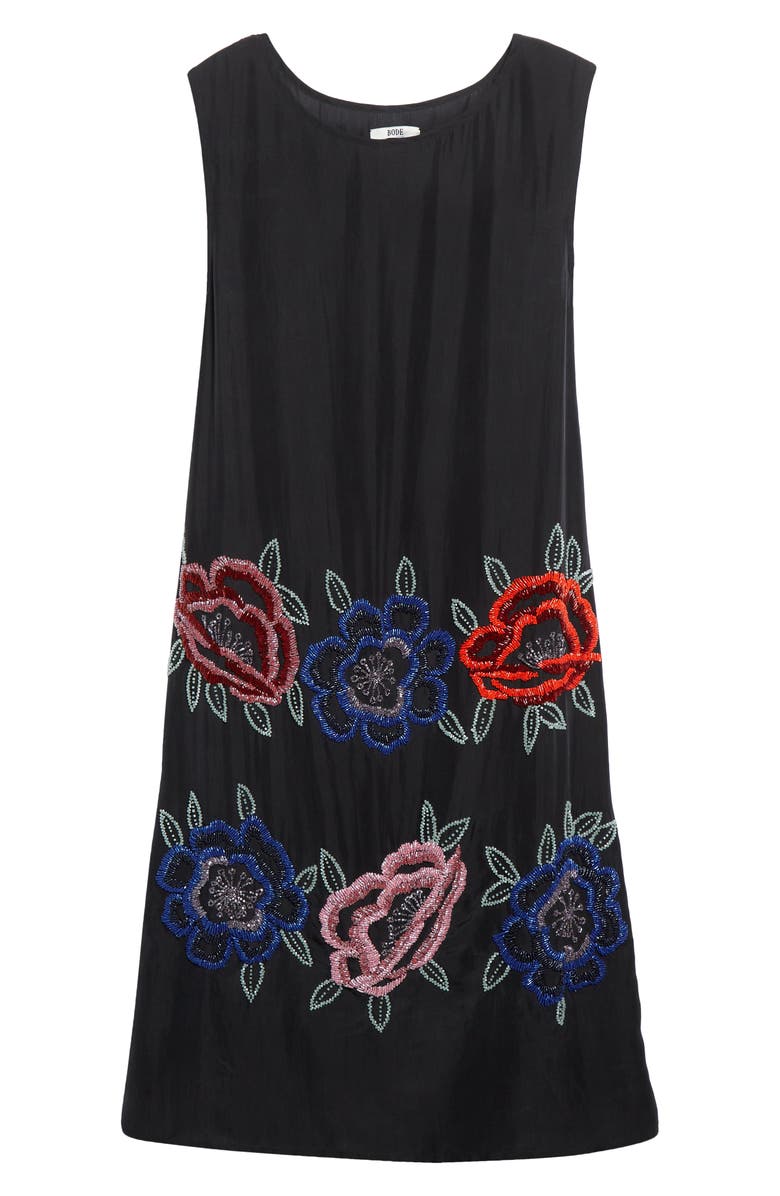 Bode Beaded Poppy Silk Tunic, Alternate, color,