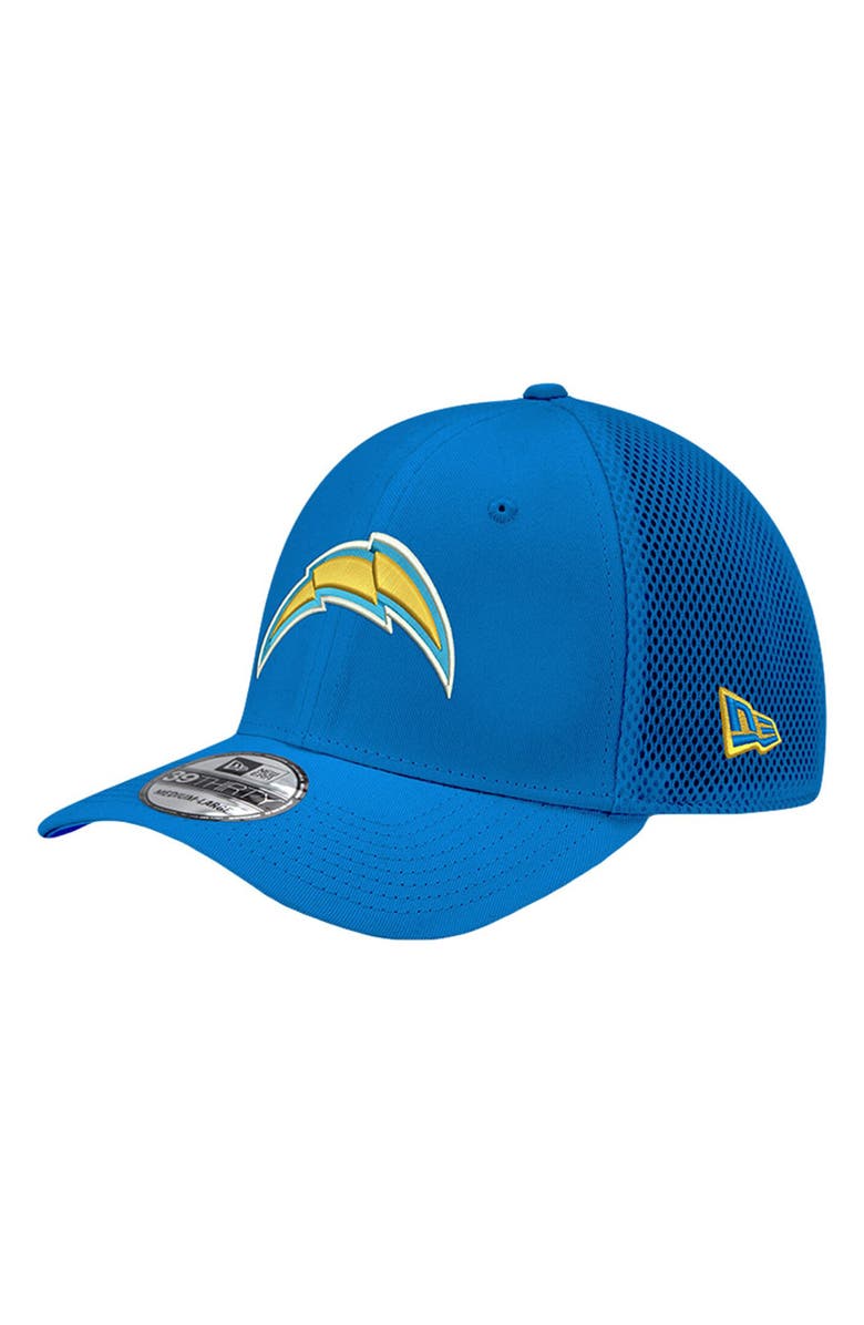 New Era Men's New Era Powder Blue Los Angeles Chargers Neo 39THIRTY Flex Hat, Main, color, 