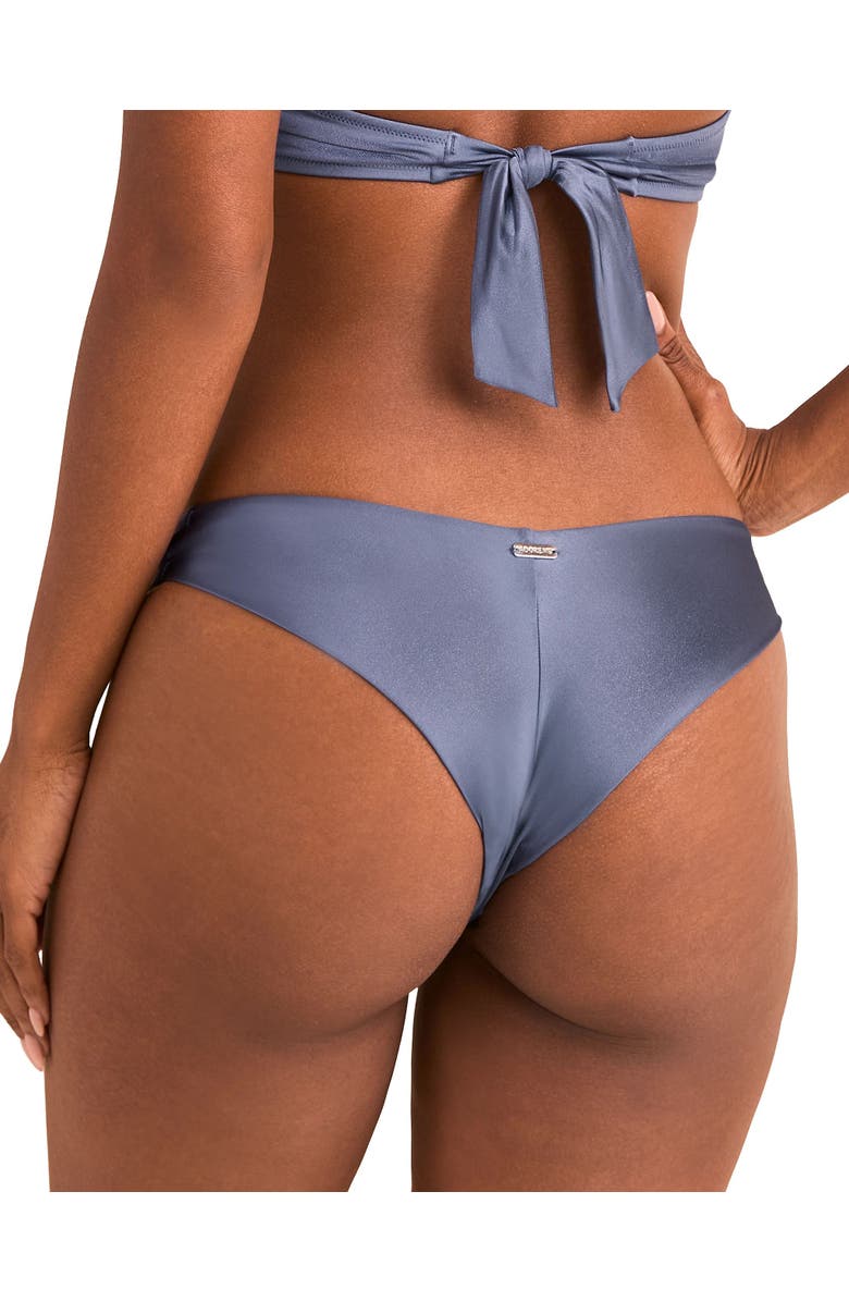 Adore Me Marlena Swimwear Brazilian Panty, Alternate, color, Medium Blue