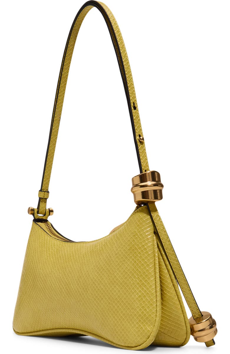 ALDO Amelliee Faux Leather Shoulder Bag, Alternate, color, Yellow