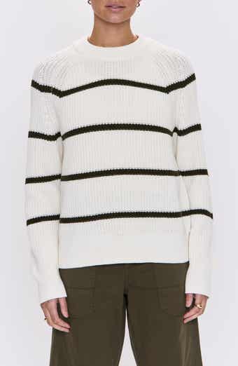 Edie Stripe Cotton Sweater