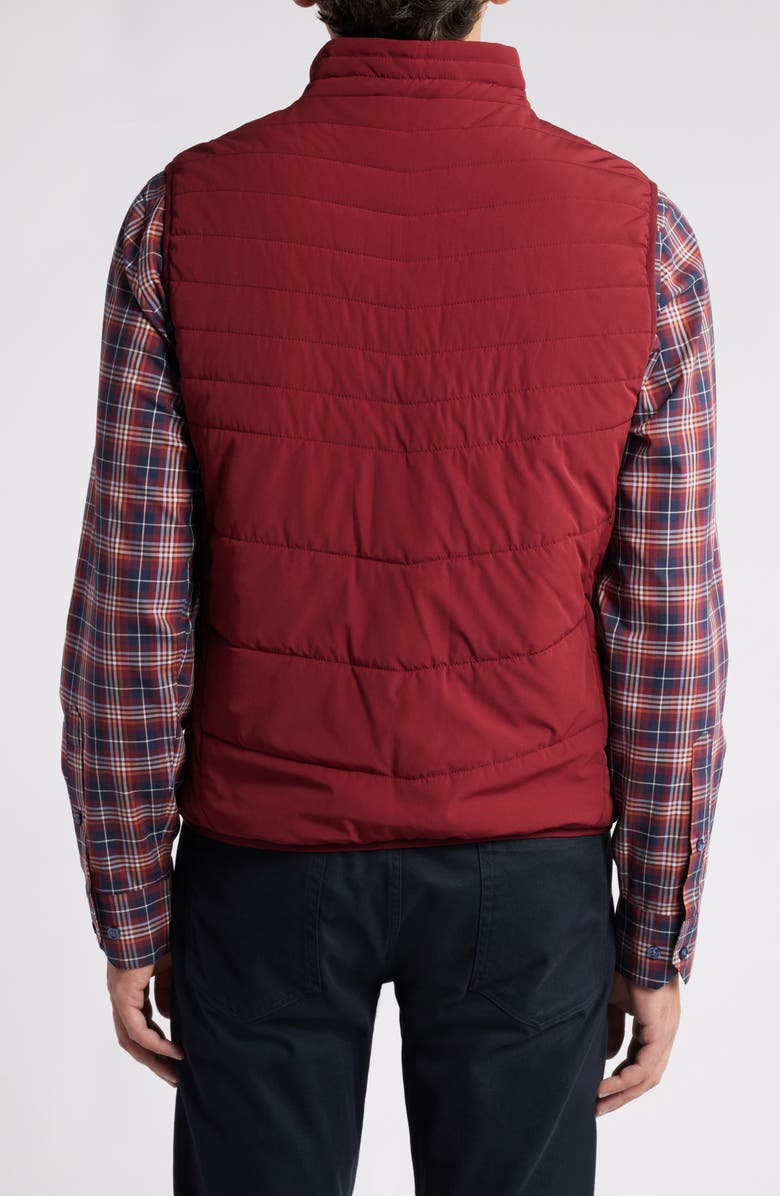 Scott Barber Water Resistant Stretch Nylon Puffer Vest, Alternate, color, 