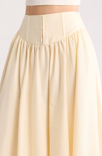 Polina Cotton Maxi Skirt