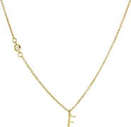 Panacea Initial Pendant Necklace
