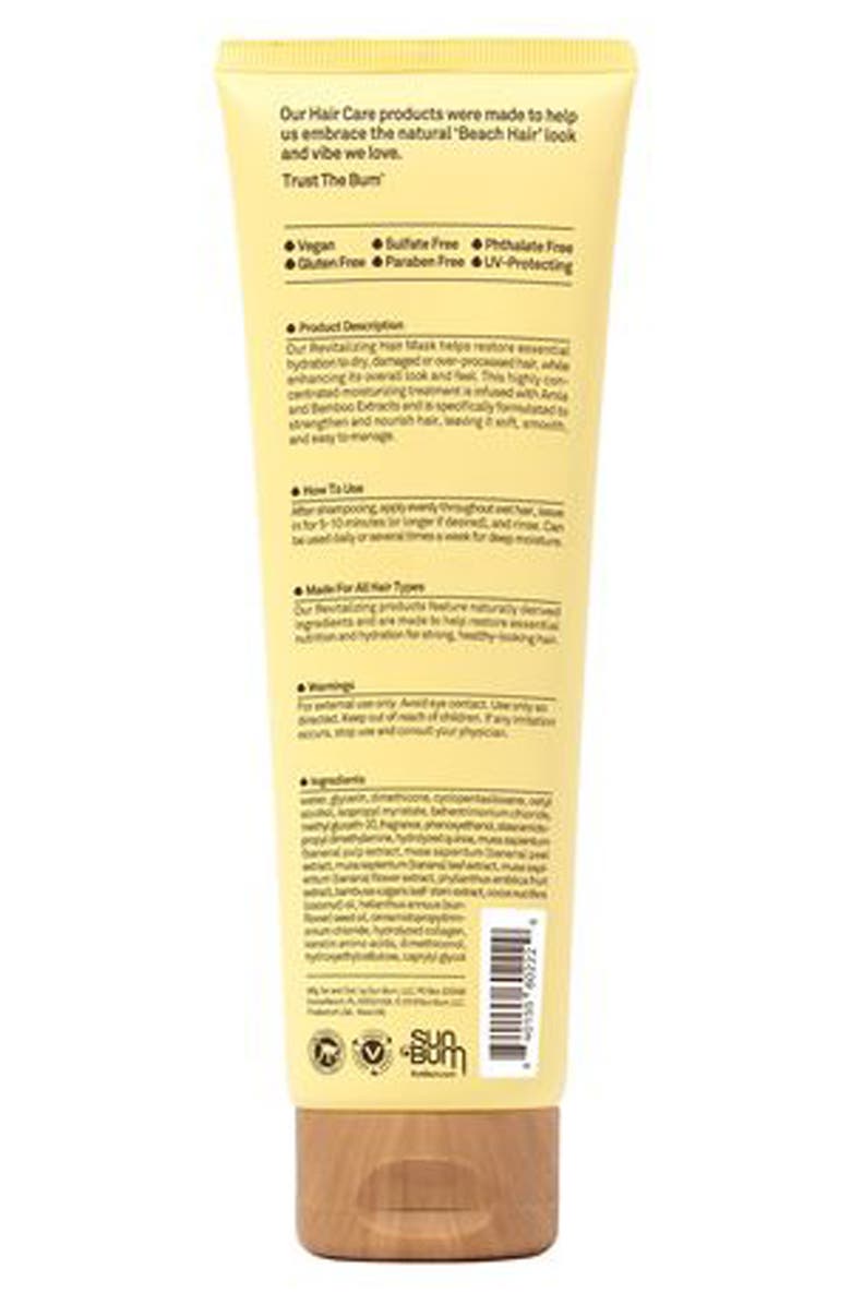 Sun Bum Revitalizing Hair Mask, Alternate, color, 