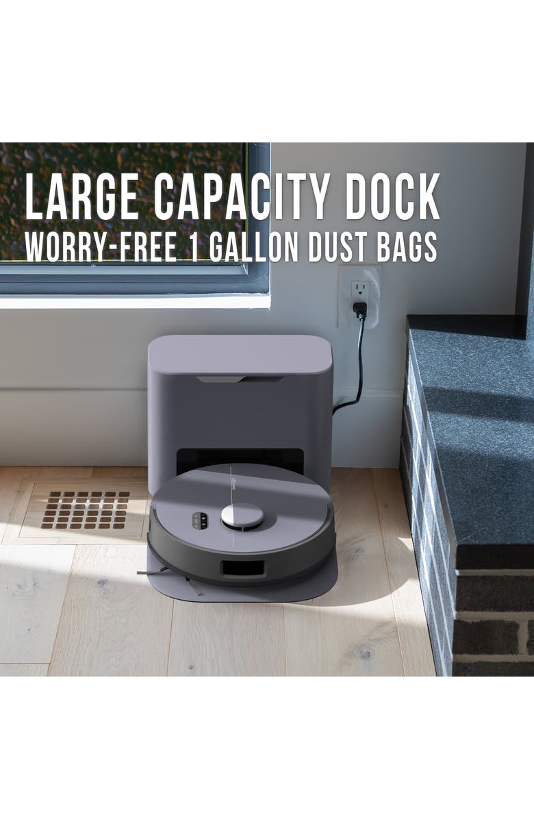 BOBSWEEP Dustin Combo Robot Vacuum & DualSpin Mop, Alternate, color, Twilight