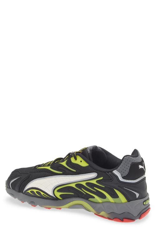 Shop Puma X A$ap Rocky Inhale Sneaker In  Black-warm White