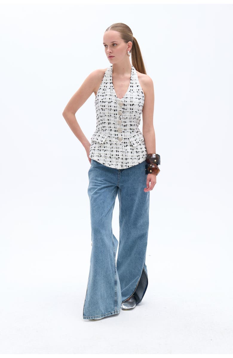 Nocturne Tweed Vest, Alternate, color, 