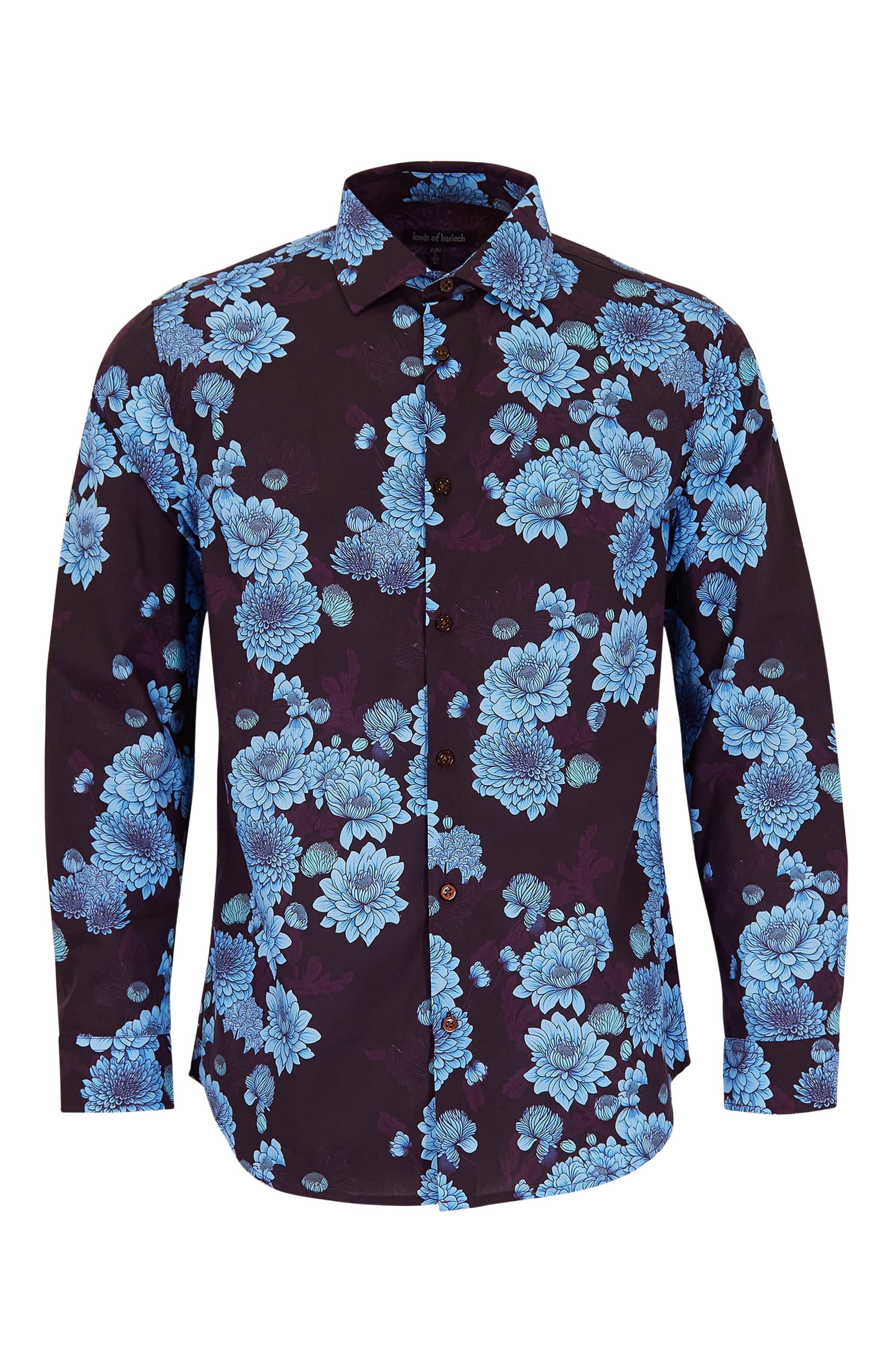 Serious Floral Plum