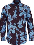 Lords of Harlech Nigel Button-Up Shirt