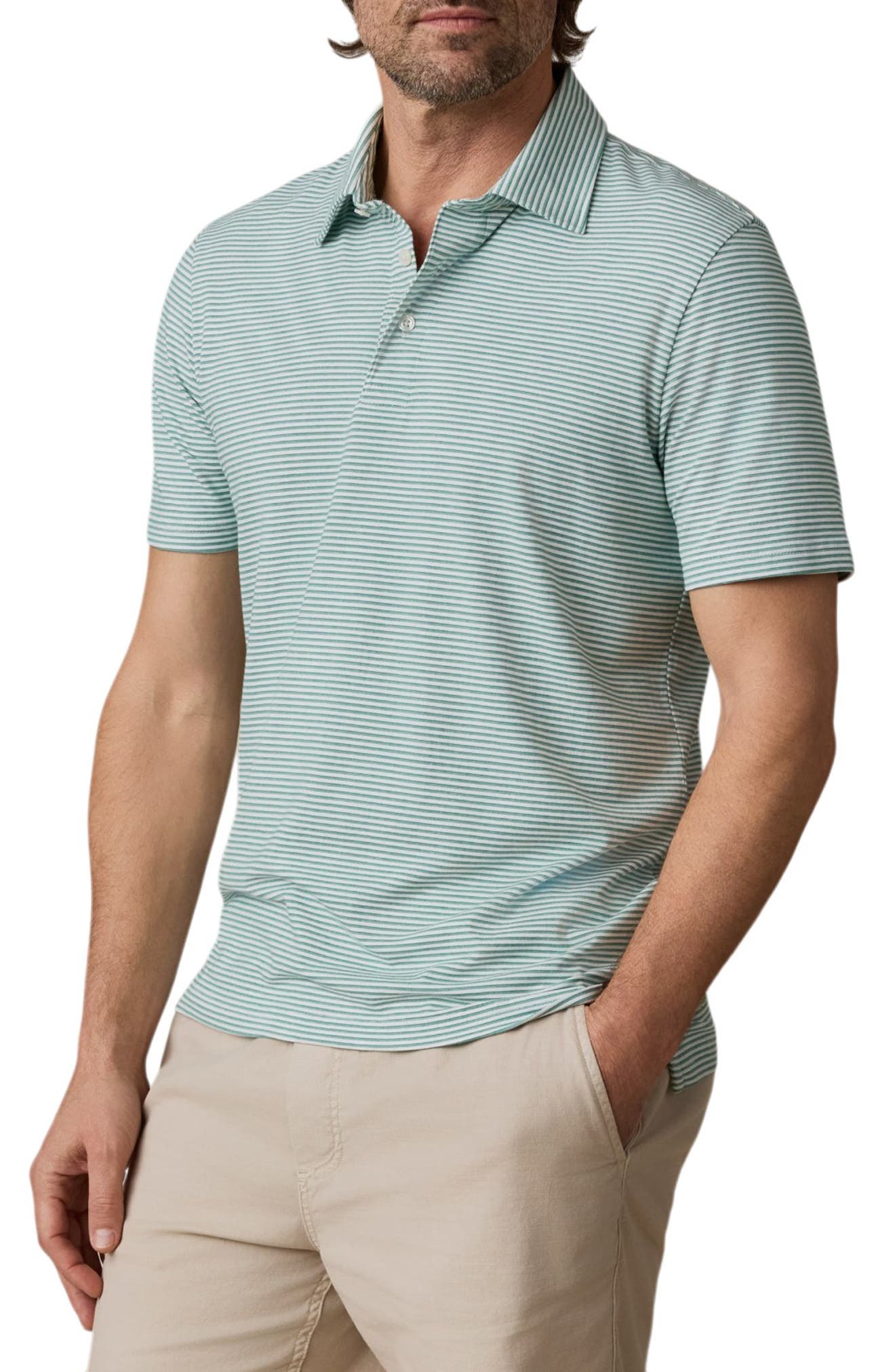 IVORY SPRING STRIPE