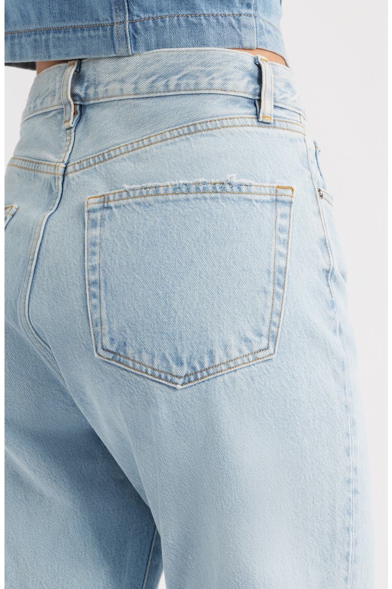 The Vertical High Waist Relaxed Straight Leg Jeans, Alternate, color, VANCOUVER