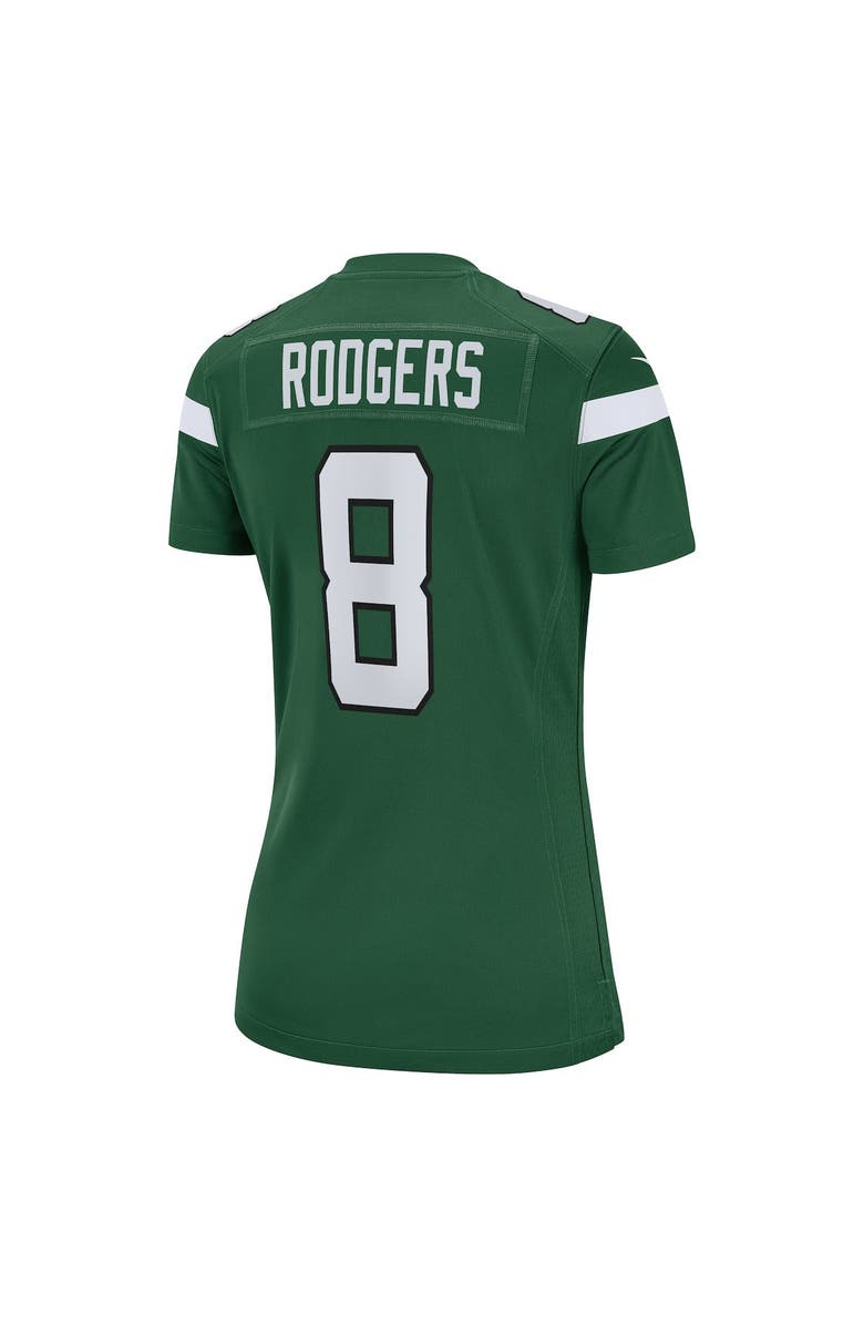 Nike Women's Nike Aaron Rodgers Green New York Jets Player Jersey, Alternate, color, 