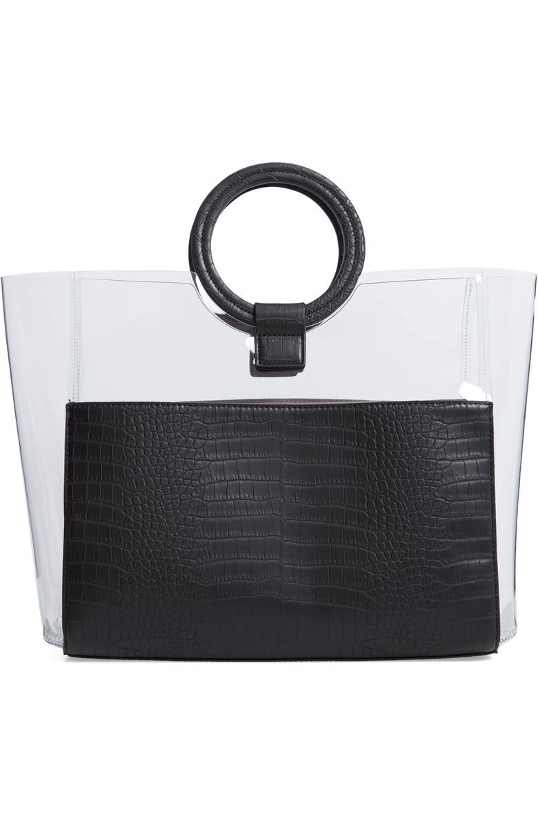 Vince Camuto Clea Faux Leather Tote, Main, color,