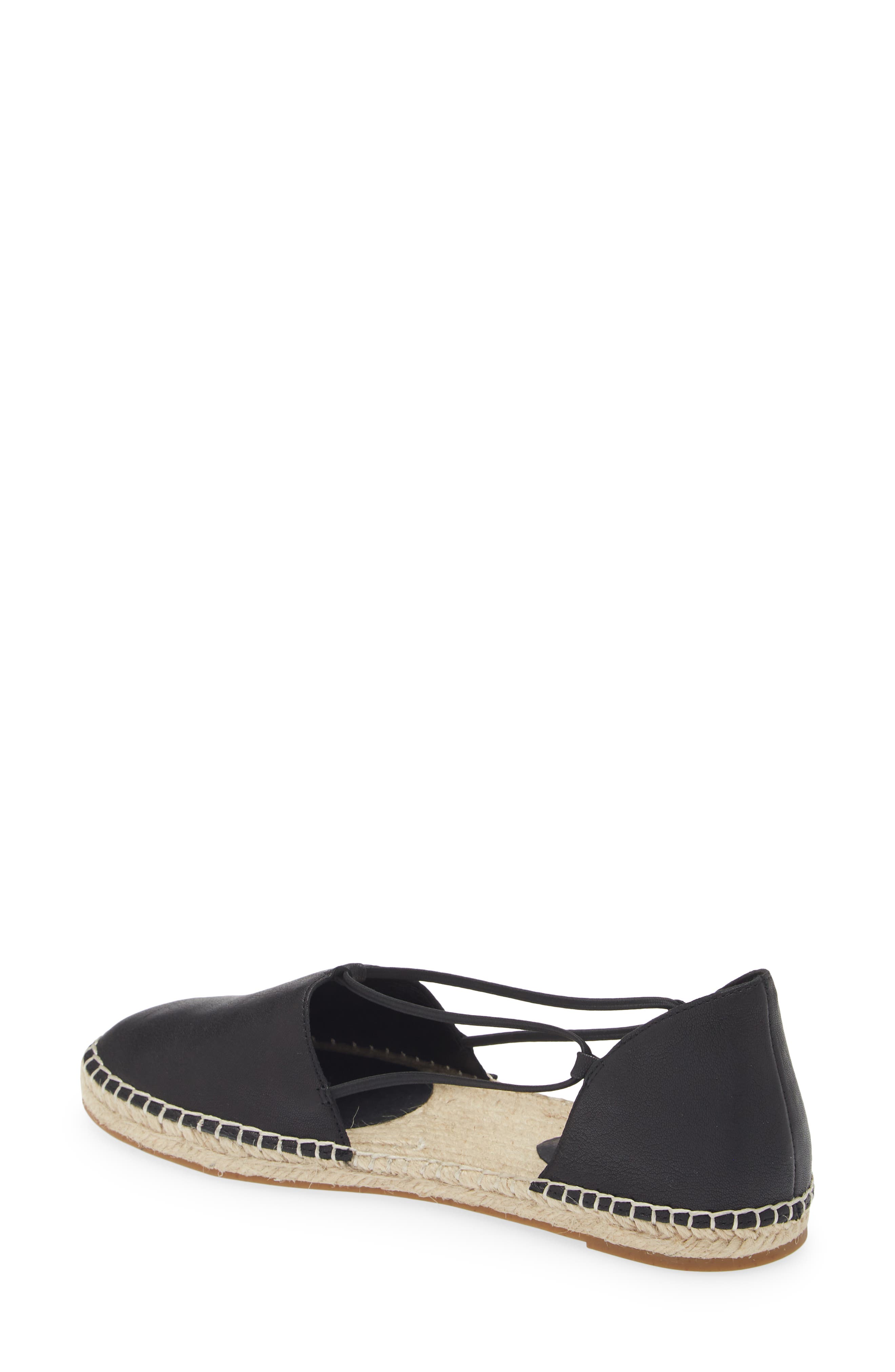 Lee Espadrille Flat, Alternate, color, BLACK