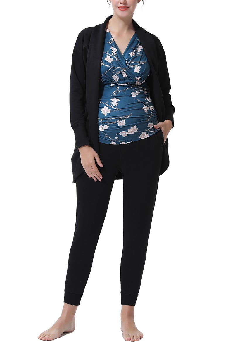 Josie Maternity Nursing 3-Piece Lounge Set, Main, color, Multicolored