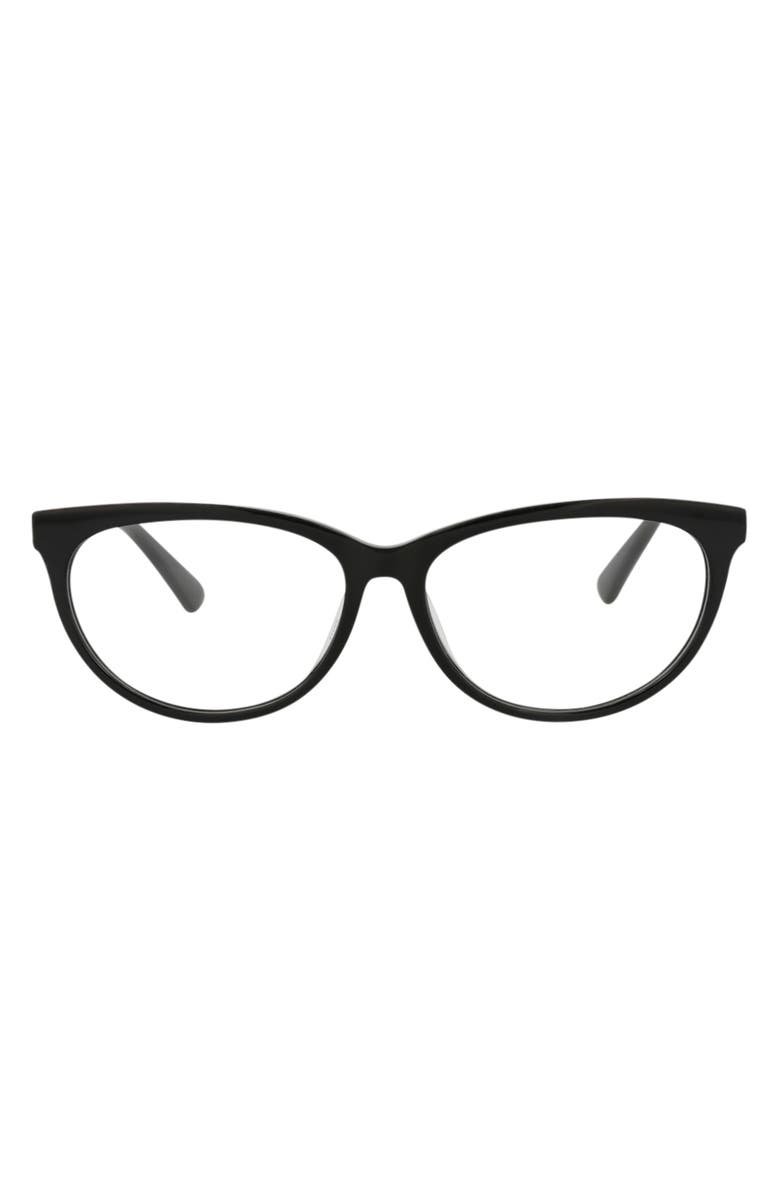 McQueen 53mm Cat Eye Optical Glasses, Main, color, 