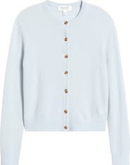 Nordstrom Cashmere Crewneck Cardigan