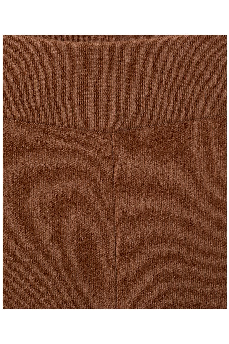 Straight Leg Knit Pants, Alternate, color, CARAMEL