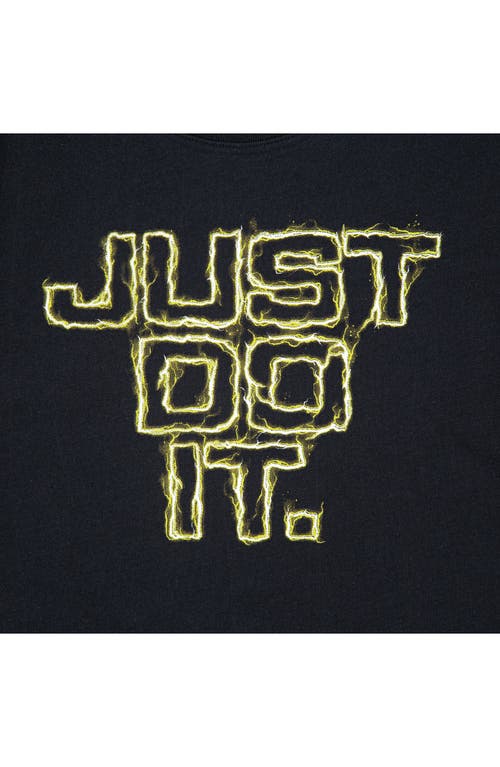 Nike Kids' Lightning Jdi Graphic T-shirt In Black