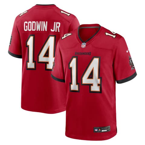 Men's Nike Chris Godwin Jr. Red Tampa Bay Buccaneers Game Player Jersey