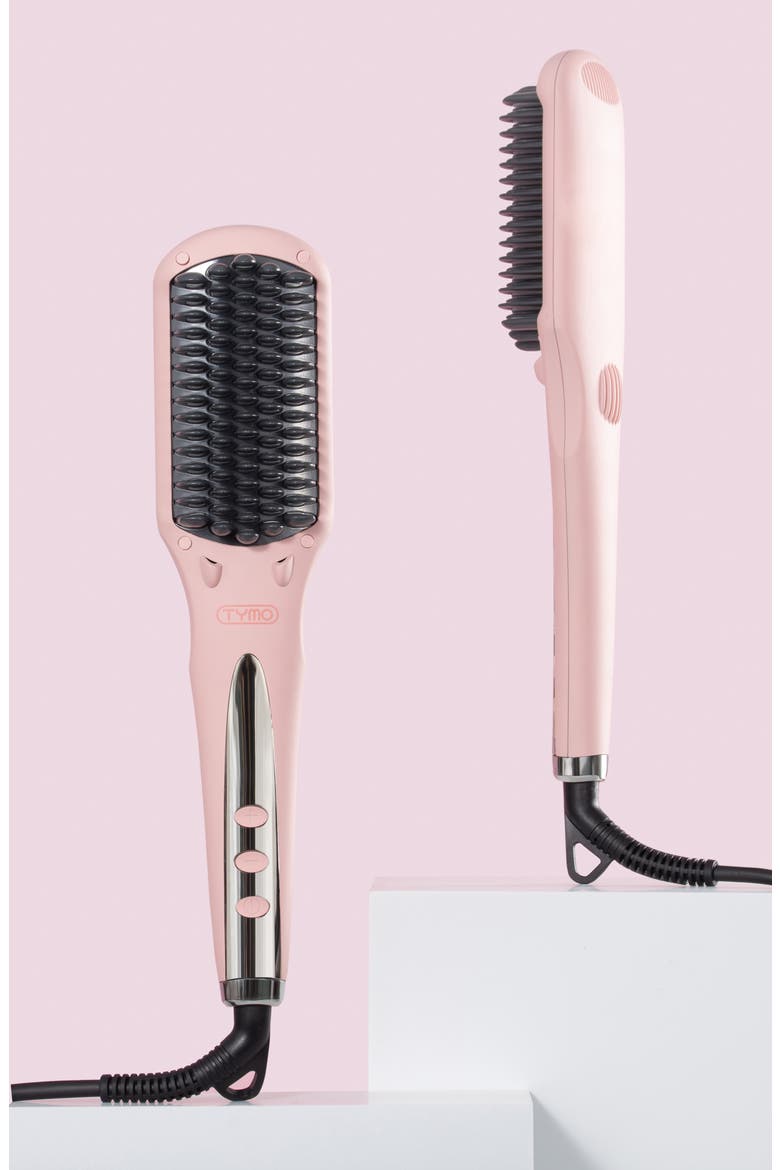 iONIC Hair Straightener Brush, Alternate, color, PINK