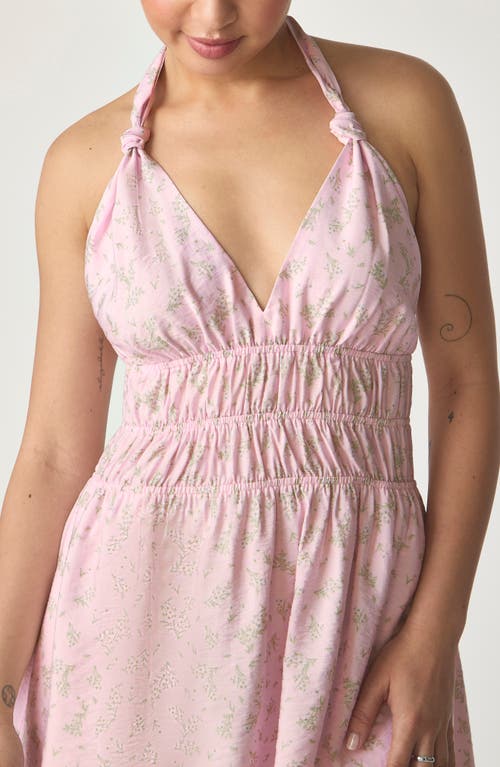 Florence By Mills Halter Minidress In Pink