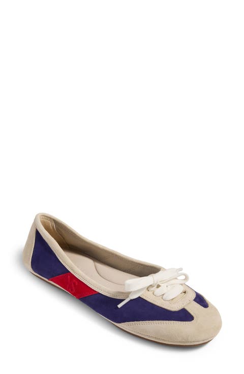 Commuter Leather Sneaker Flat