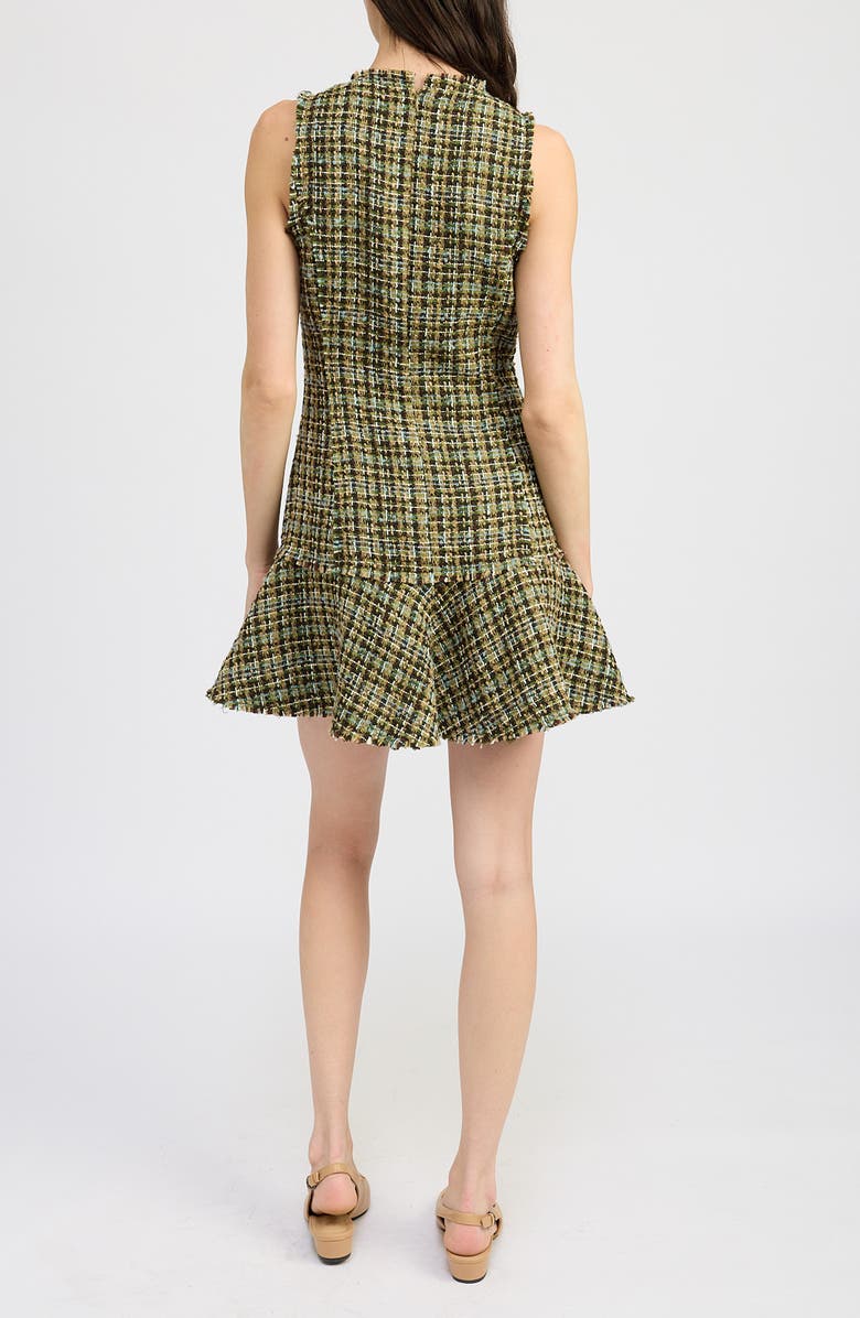 En Saison Jaime Tweed Minidress, Alternate, color,