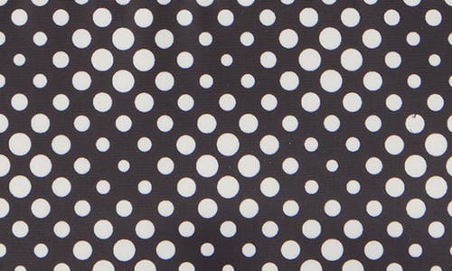 Bcbg Fold Out Cosmetic Case In Black And White Dots