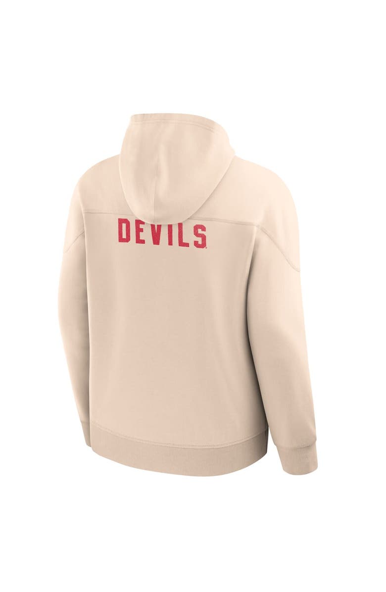 FANATICS Men's Fanatics Cream New Jersey Devils Vintage Hoodie, Alternate, color, Cream