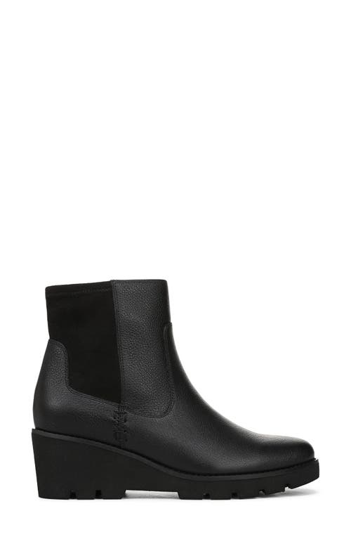 Vionic Ariana Platform Wedge Bootie In Black