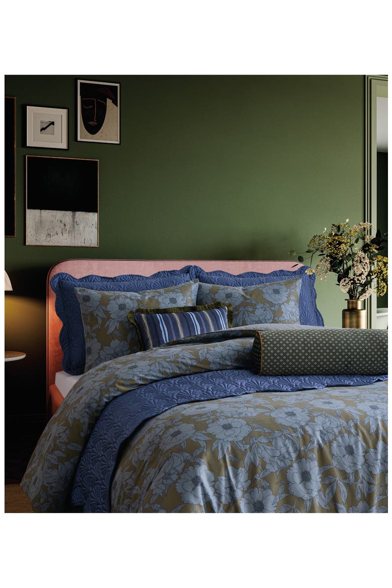 Stripe Accent Pillow, Alternate, color, SAPPHIRE BLUE