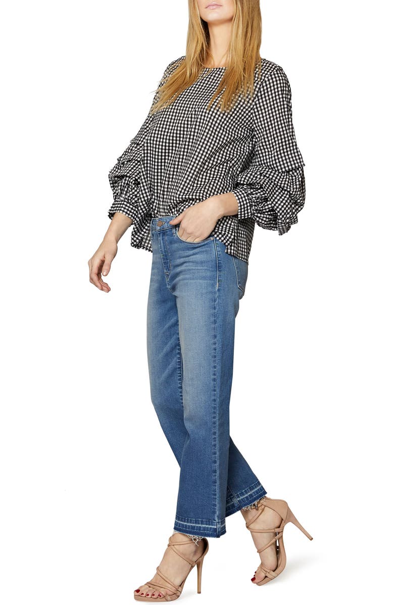 Sanctuary Delphine Tiered Sleeve Top, Alternate, color, 