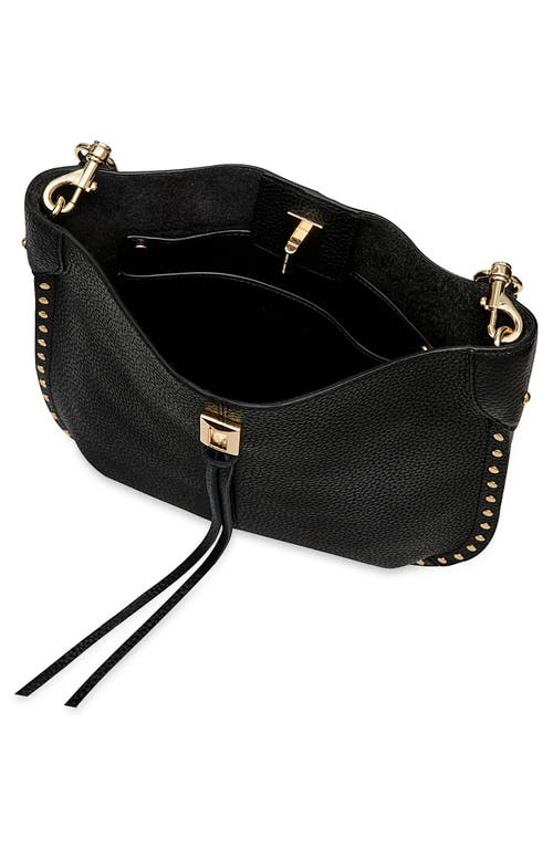 Rebecca Minkoff Darren Stud Crossbody Bag In Black