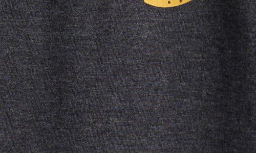 Volcom Kids' Wavy Cotton Blend Graphic T-shirt In Black