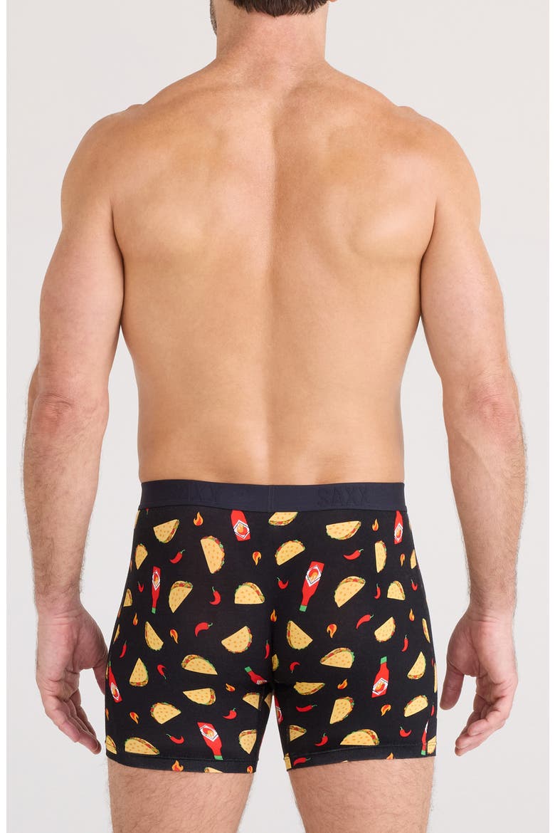 Vibe Xtra Assorted 2-Pack Boxer Briefs, Alternate, color, FLAMIN HOT/BLACK