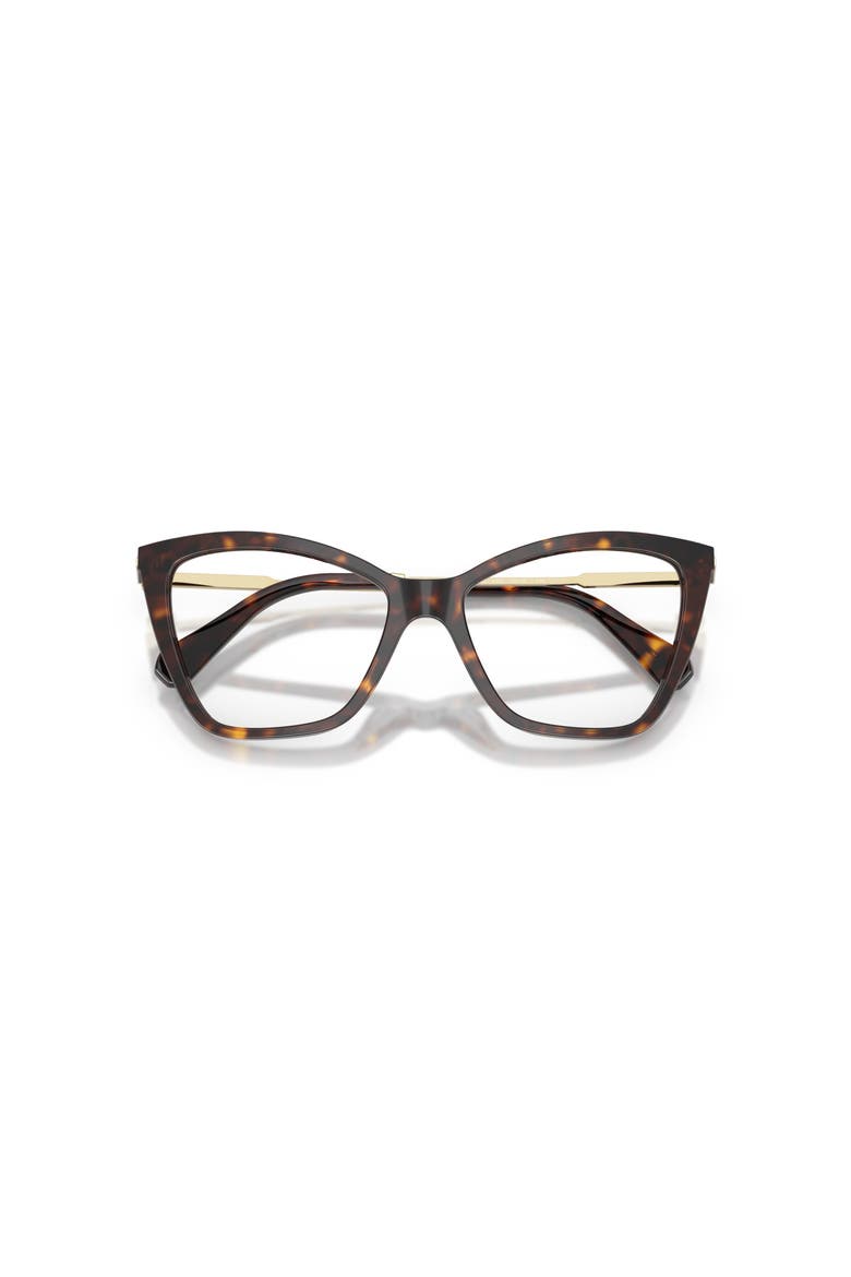 53mm Cat Eye optical glasses, Alternate, color, Tortoise
