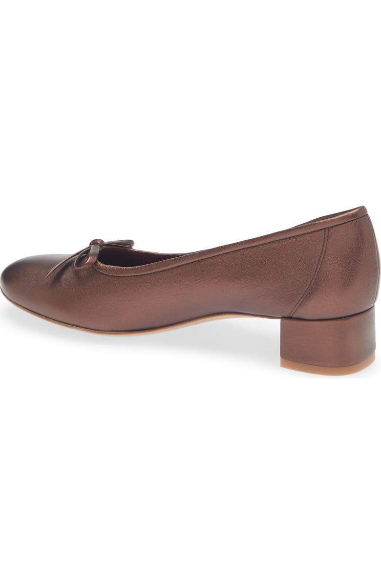 Pedro Garcia Kris Bow Pump, Alternate, color, Dorite Nappa Lame