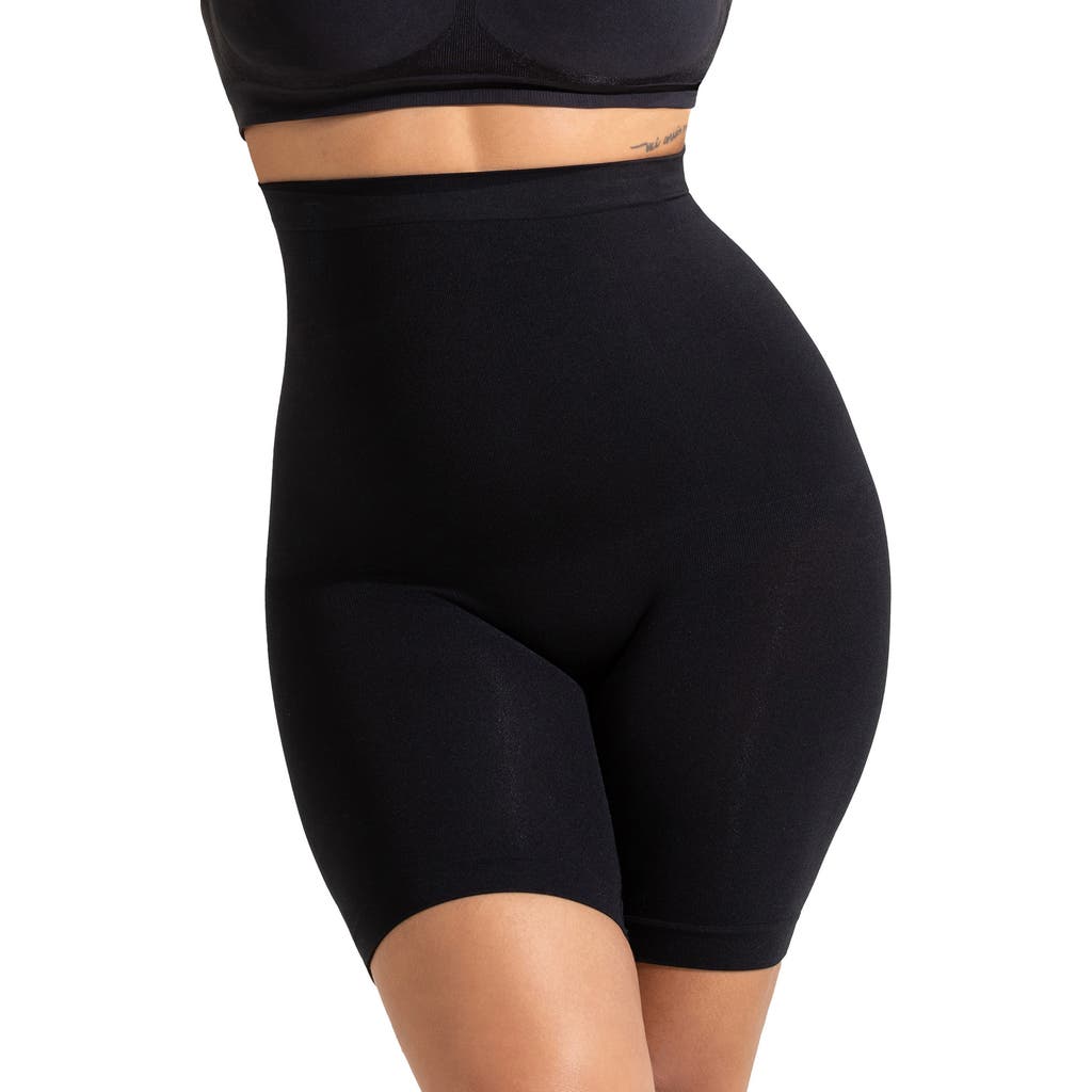 Shapermint Essentials High Waist Shaper Shorts in Black  product